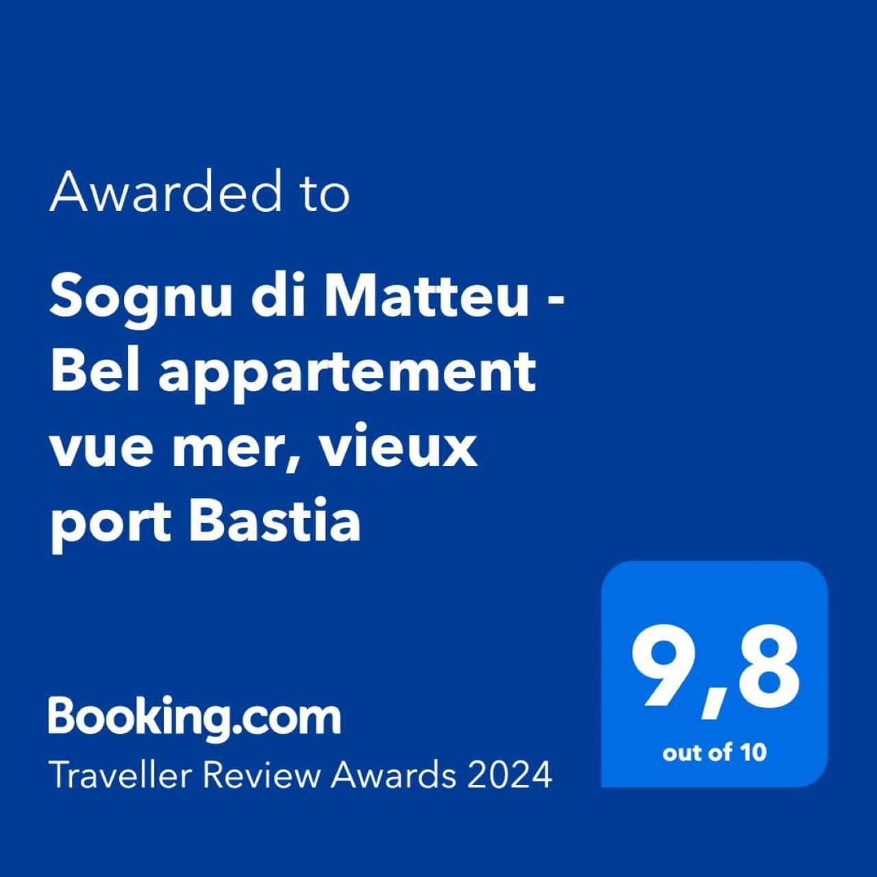 Sognu Di Matteu - Bel Appartement Entierement Climatise - Vue Mer, Vieux Port Bastia Coventry Exterior foto